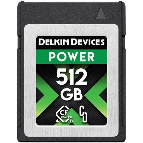 DELKIN 512GB POWER CFeB 4.0 Memory Card
