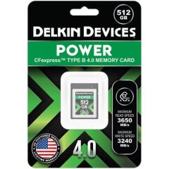 DELKIN 512GB POWER CFeB 4.0 Memory Card
