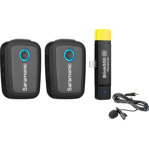 Saramonic Blink 500 B4 Kablosuz Yaka Mikrofonu Sistemi
