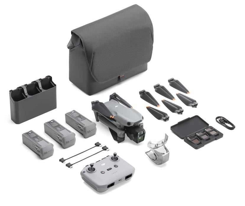 DJI Air 3S Fly More Combo (DJI RC-N3) (Karfo Karacasulu Garantili)