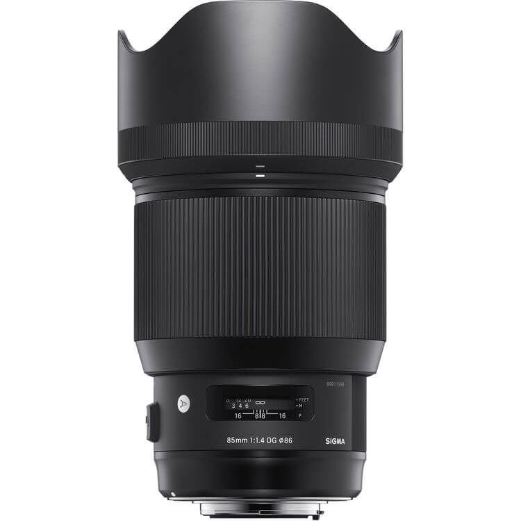 Sigma 85mm f/1.4 DG Art Lens (Sony E Mount) (Sigma Türkiye Distribütörü Garantili)