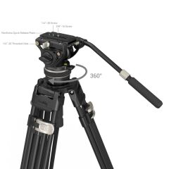 SmallRig  AD-80 4163 FreeBlazer  Alüminyum Alaşımlı Tripod Seti