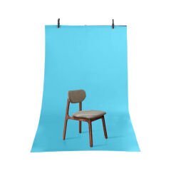 GDX Seyyar PVC Fon Perde Mavi - Blue 120cm x 200cm