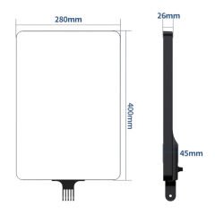 Gdx P300TS BiColor Fotoğrafçılık ve Stüdyo Aydınlatması 80 Watt LED Video Panel Sürekli Işık İkili Set