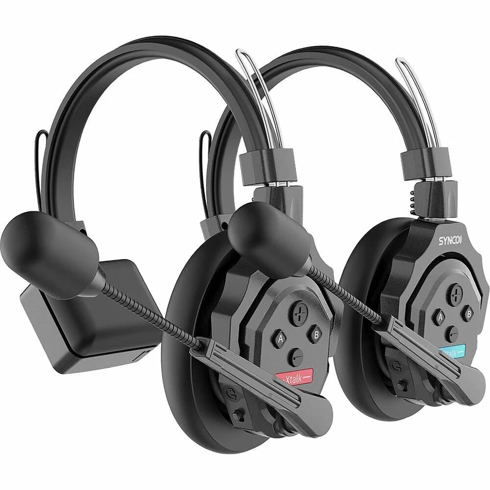 Synco XTalk X2 Kablosuz Intercom Sistemi 2 Kulaklıklı