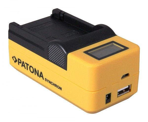Patona EN-EL 15 Nikon Canon Tekli Synchron USB Charger LCD Ekranlı