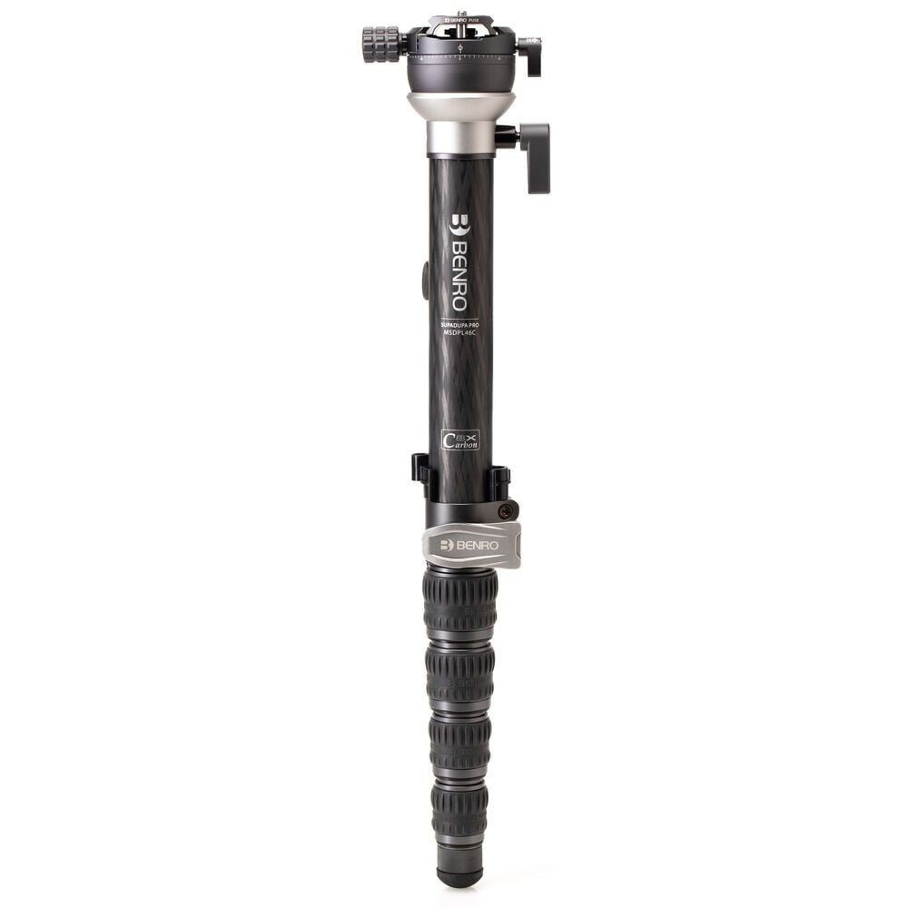 Benro MSDPL46C SupaDupa Carbon Fiber Monopod ve Düzlem Ayarlı Panoramik Kafa
