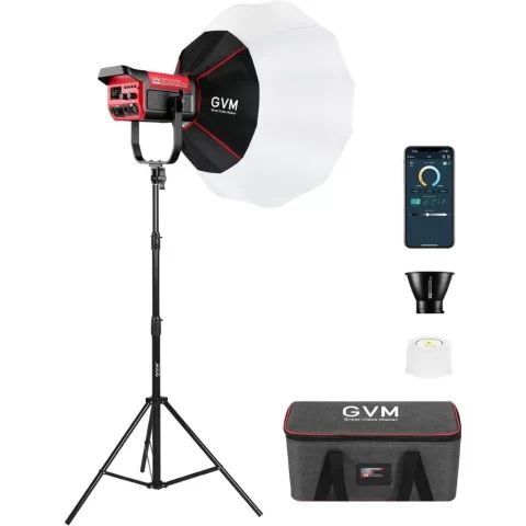GVM Pro SD200B Bi-Color LED Video Işığı 65cm Lantern