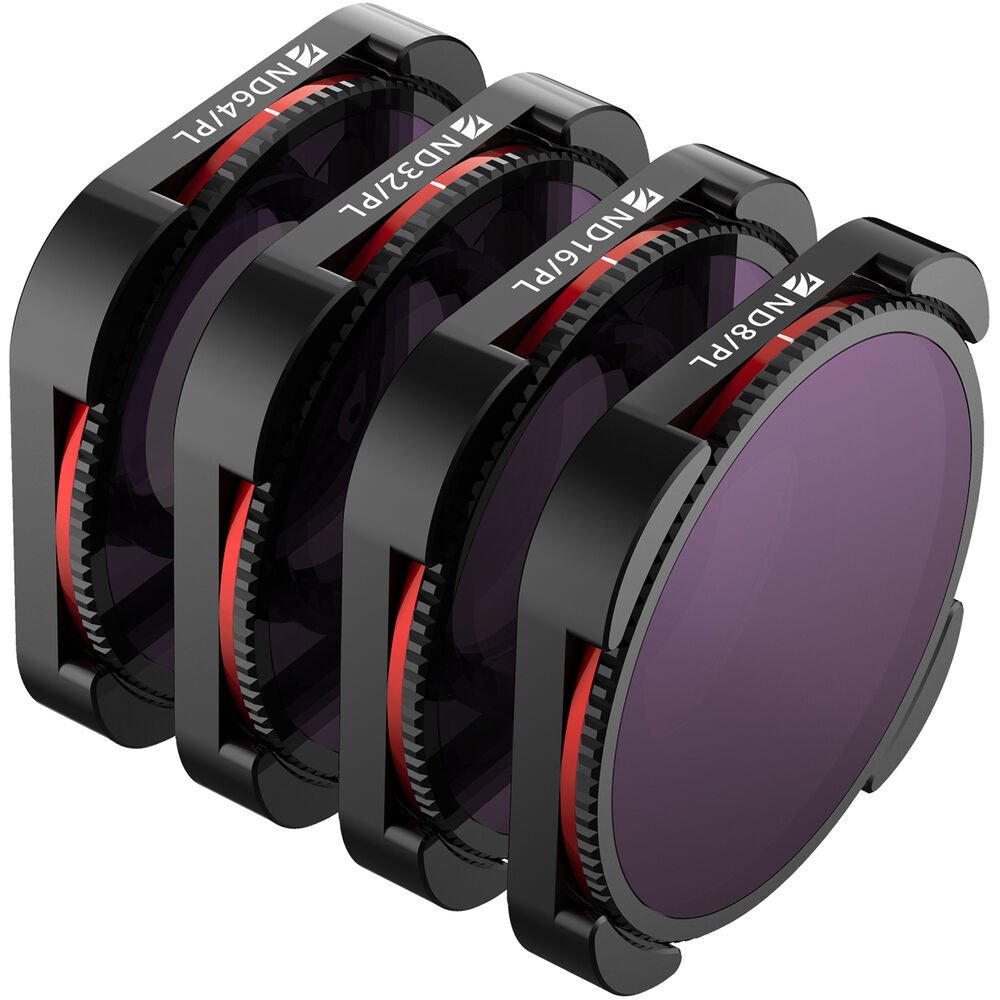 Freewell GoPro 9-10-11-12 BRIGHT DAY - 4K SERIES - 4PACK FILTERS ND8/PL,ND16/PL,ND32PL,ND64PL