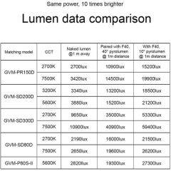 GVM F40 Fresnel Zoom Lens