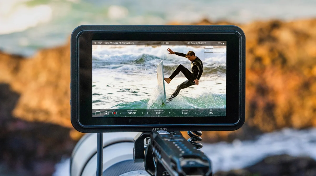 Atomos Shinobi II 5.2 inç HDMI HDR video monitör – profesyonel kamera üstü monitör görüntüsü