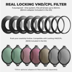 Freewell Real Locking VND/CPL Filter All Day Kit 82mm