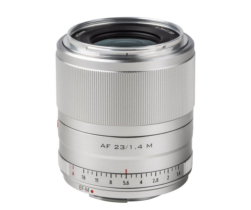 Viltrox AF 23mm F1.4 M Gümüş Lens - Canon EF-M-Mount