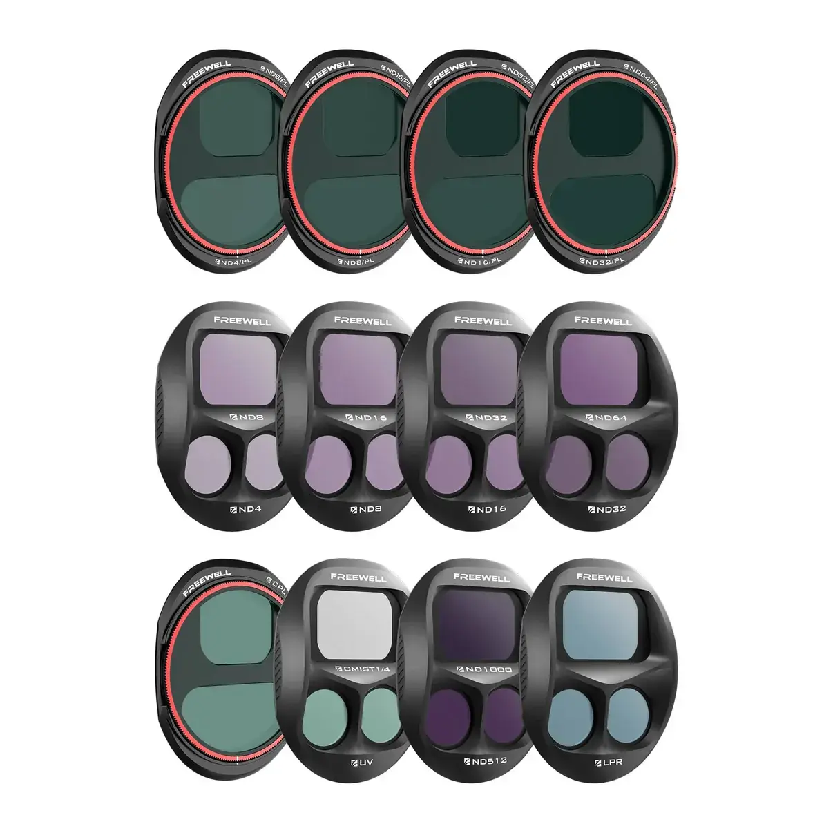 Freewell DJI Mavic 4 Pro Filters Mega 12 Pack