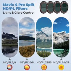 Freewell DJI Mavic 4 Pro Filters Mega 12 Pack