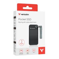 VERBATIM 32194 - V Pocket SSD USB3.2 GEN2 2TB B/G