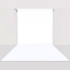 GDX Sabit Kumaş Beyaz Fon Perde 2.70x5.80 Metre - Tavan ve Duvar İçin