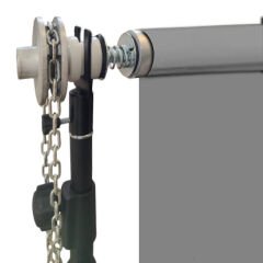 GDX Seyyar Gri Fon Perde (Kumaş) 2.70x5.80 Metre