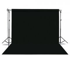 GDX Seyyar Siyah Fon Perde (Kumaş) 2.70x5.80 Metre