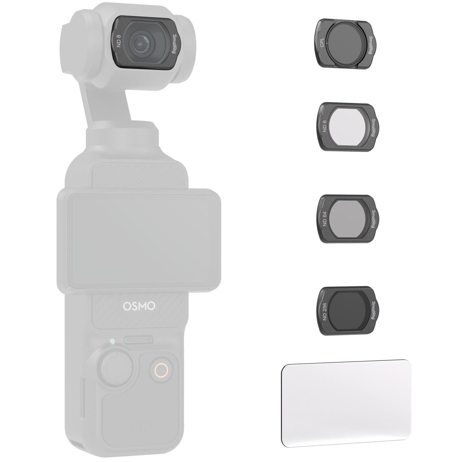 SmallRig 4774B DJI Osmo Pocket 4 / 3 için Filtre Seti