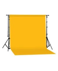 GDX Seyyar Kağıt Sonsuz Stüdyo Fon Perde (Deep Yellow) 2.70x11 Metre