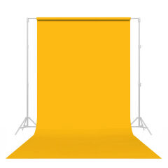GDX Seyyar Kağıt Sonsuz Stüdyo Fon Perde (Deep Yellow) 2.70x11 Metre