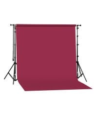 GDX Seyyar Kağıt Sonsuz Stüdyo Fon Perde (Crimson) 2.70x11 Metre