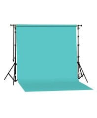 GDX Seyyar Kağıt Sonsuz Stüdyo Fon Perde (Baby Blue) 2.70x11 Metre