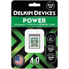 DELKIN 512GB POWER CFeB 4.0 Memory Card