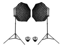 Godox SL60II Bi 60W Bi-Color LED Video Işığı  2'li Kit