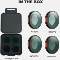 Freewell Insta360 GO Ultra ND/PL Filters 4Pack - Bright Day