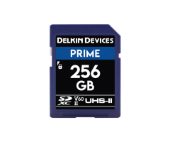 Delkin Devices 256GB Prime UHS-II SDXC (V60) Hafıza Kartı