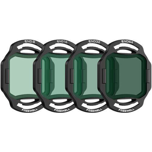 Freewell DJI O4 Air Unit Pro Filters Standard Day 4 Pack