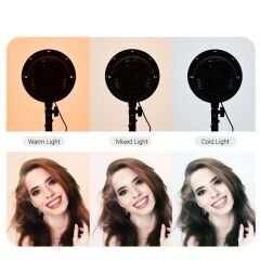 Gdx Pro TLB-500 RGB İkili Set - Fotoğraf & Video Çekim Işığı (Dimmerli)