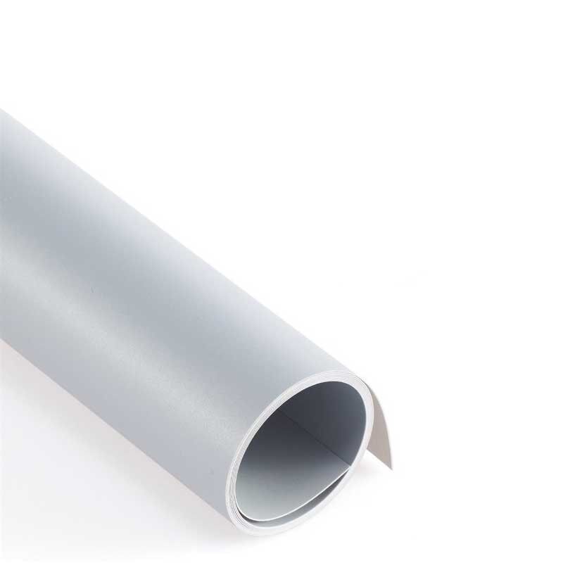 GDX Stüdyo Fon Perde, PVC Arka Plan, Silinebilir, Kırışmaz (Grey/Gri) 120x200 Cm