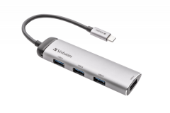Verbatim USB-C Çok Bağlantılı Hub (4’ lü USB)