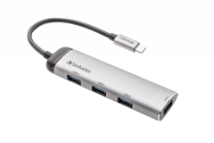 Verbatim USB-C Çok Bağlantılı Hub (4’ lü USB)