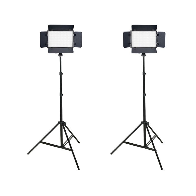 GDX CF-150C BiColor Mobil 2'li Sürekli Video Panel Led Işık Seti