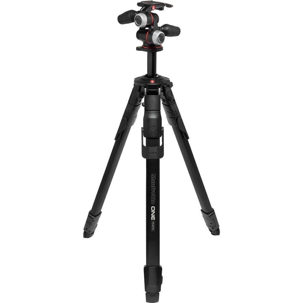 Manfrotto MKONEPA-3W One Photo Ai Tripod ve Xpro 3 yönlü Başlık