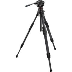 Manfrotto MKONEC-500X One Karbon Tripod ve  500X Akışkan (Fluid) Video Başlık