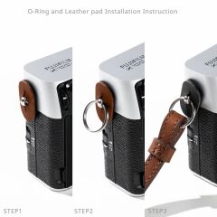 SmallRig 5209 Evrensel Deri Kamera Omuz Askısı (Kahverengi)