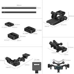 SmallRig 4722 Yaban Hayatı Fotoğrafçılığı Seti (Dokun ve Git Plakası S)