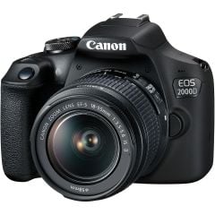 Canon EOS 2000D + 18-55mm IS STM DSLR Fotoğraf Makinesi (Canon Eurasia Garantili)