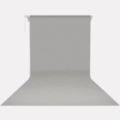 GDX Sabit (Tavan & Duvar) Kağıt Sonsuz Stüdyo Fon Perde (Grey/Gri) 2.70x11 Metre