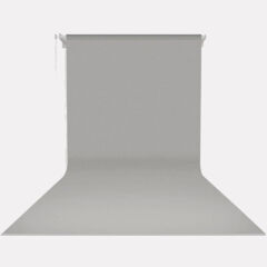 GDX Sabit (Tavan & Duvar) Kağıt Sonsuz Stüdyo Fon Perde (Grey/Gri) 2.70x11 Metre
