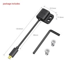 SmallRig 3021 Ultra Slim 4K HDMI Adaptör Kablosu (D - A)