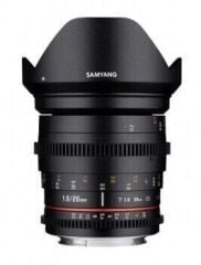 Samyang 20mm T1.9 ED AS UMC Full Frame MFT Mount Cine Lens