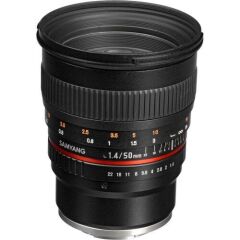 Samyang 50mm F1.4 AS UMC Full Frame Sony A Mount Lens