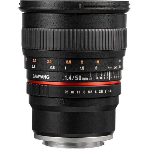 Samyang 50mm F1.4 AS UMC Full Frame Sony A Mount Lens