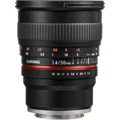 Samyang 50mm F1.4 AS UMC Full Frame Sony A Mount Lens